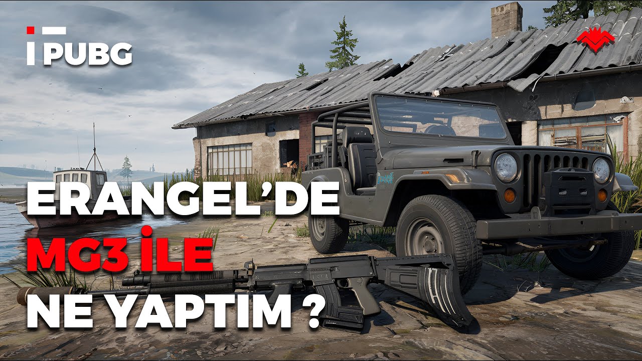 ERANGEL'DE MG3 İLE NE YAPTIM? - #PUBG #SOLO