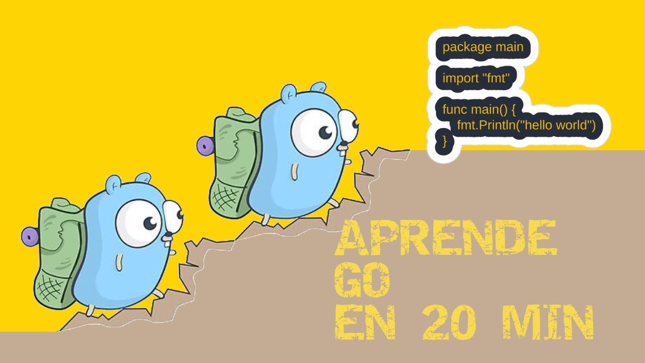 Aprender Go desde cero (PROGRAMACIÓN EN SOLO 20 MINUTOS!!) 😱