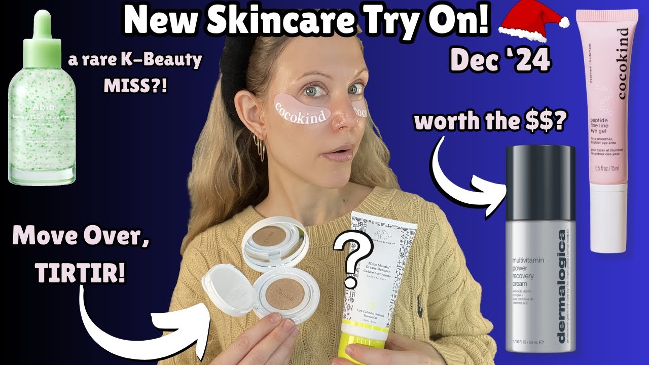 NEW Skincare: oh no ABIB(!), Parnell came THROUGH, & a $95 Cream *yikes*