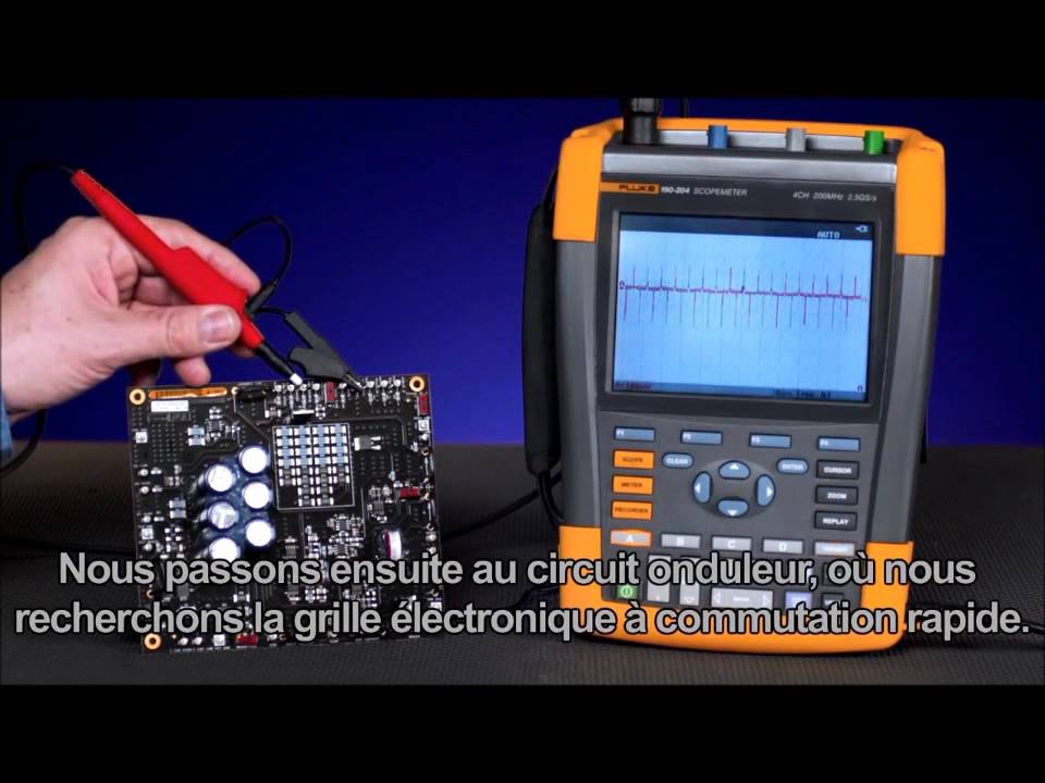 ScopeMeter FLUKE 190 Serie II - Mode Auto Connect-And-View