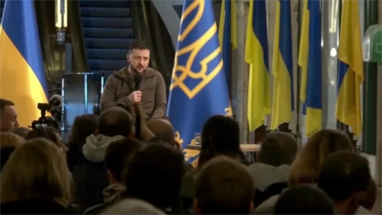 CGTN asks Ukrainian president: Peace talks or appeal for military support?