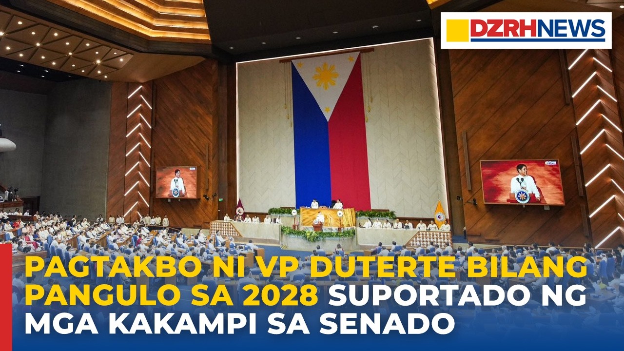 Pagtakbo ni VP Duterte bilang pangulo sa 2028 suportado ng mga kakampi sa Senado