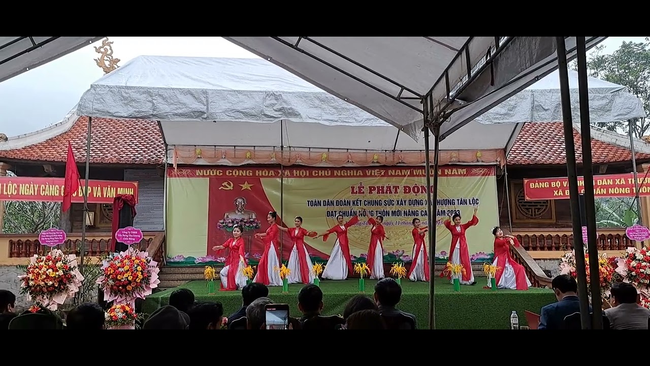 múa bài ca xây dựng nông thôn mới