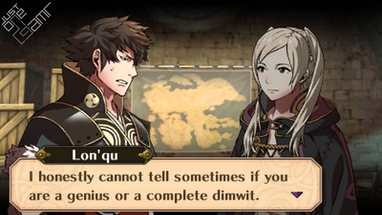 Fire Emblem Awakening - Female Avatar (My Unit) & Lon'qu Support Conversations