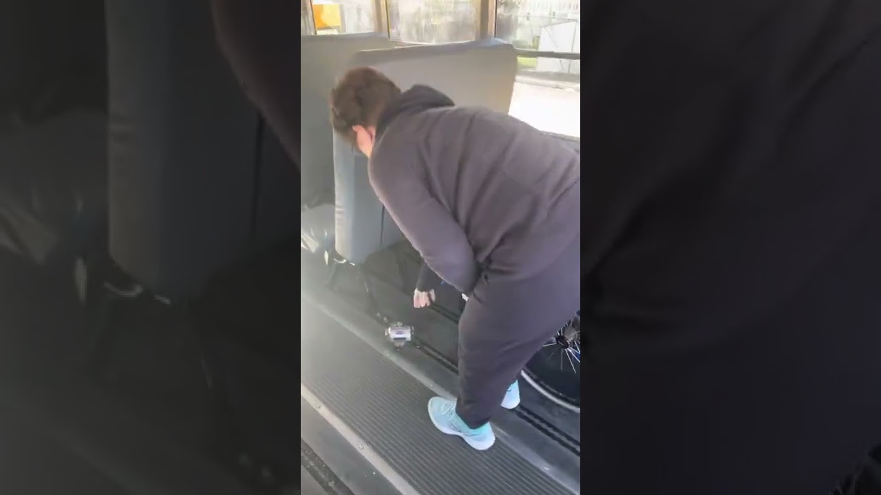 Bus tie-down training