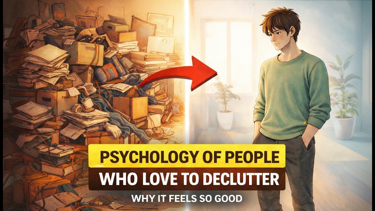 Psychology of People Who Love to Declutter | Why It Feels So Good