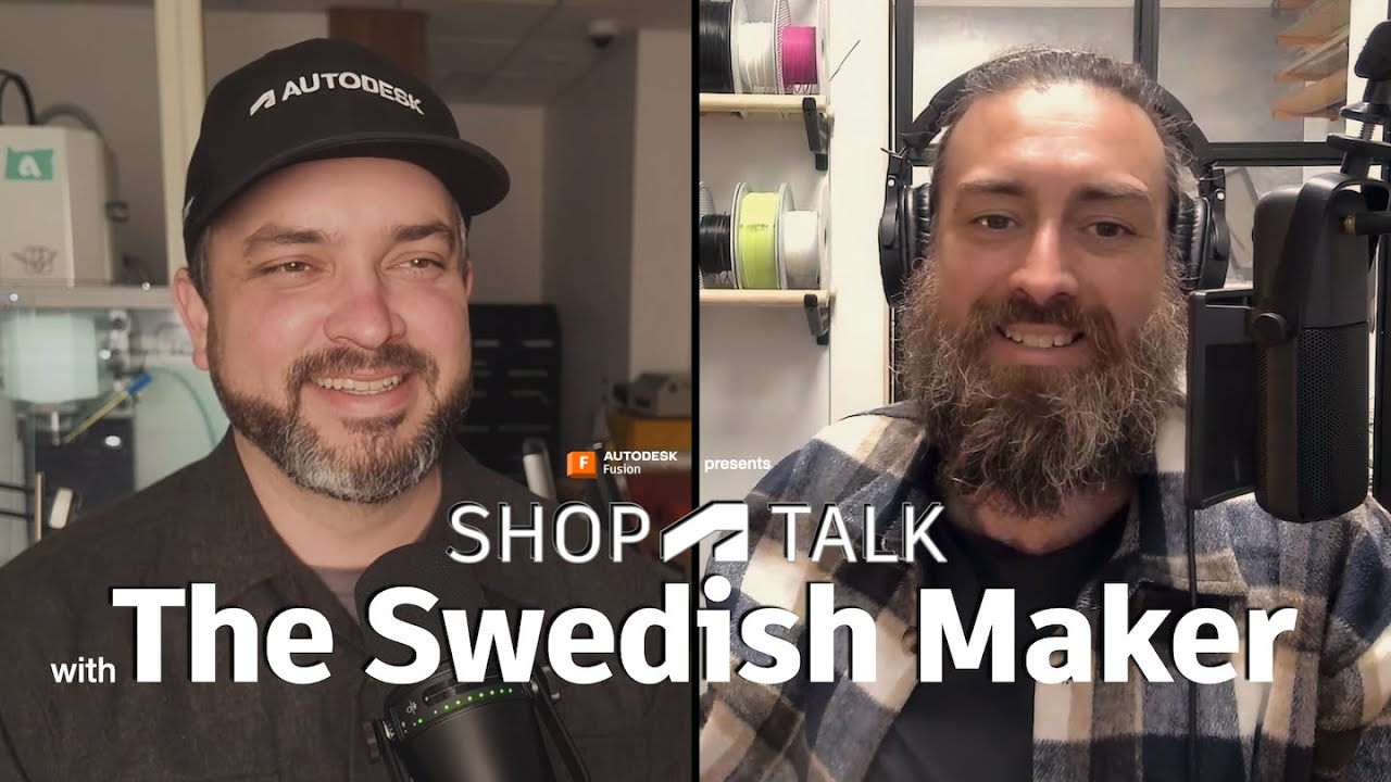 3D Printing Meets Woodworking: Inside The Swedish Maker’s Barn Workshop with Shop Talk