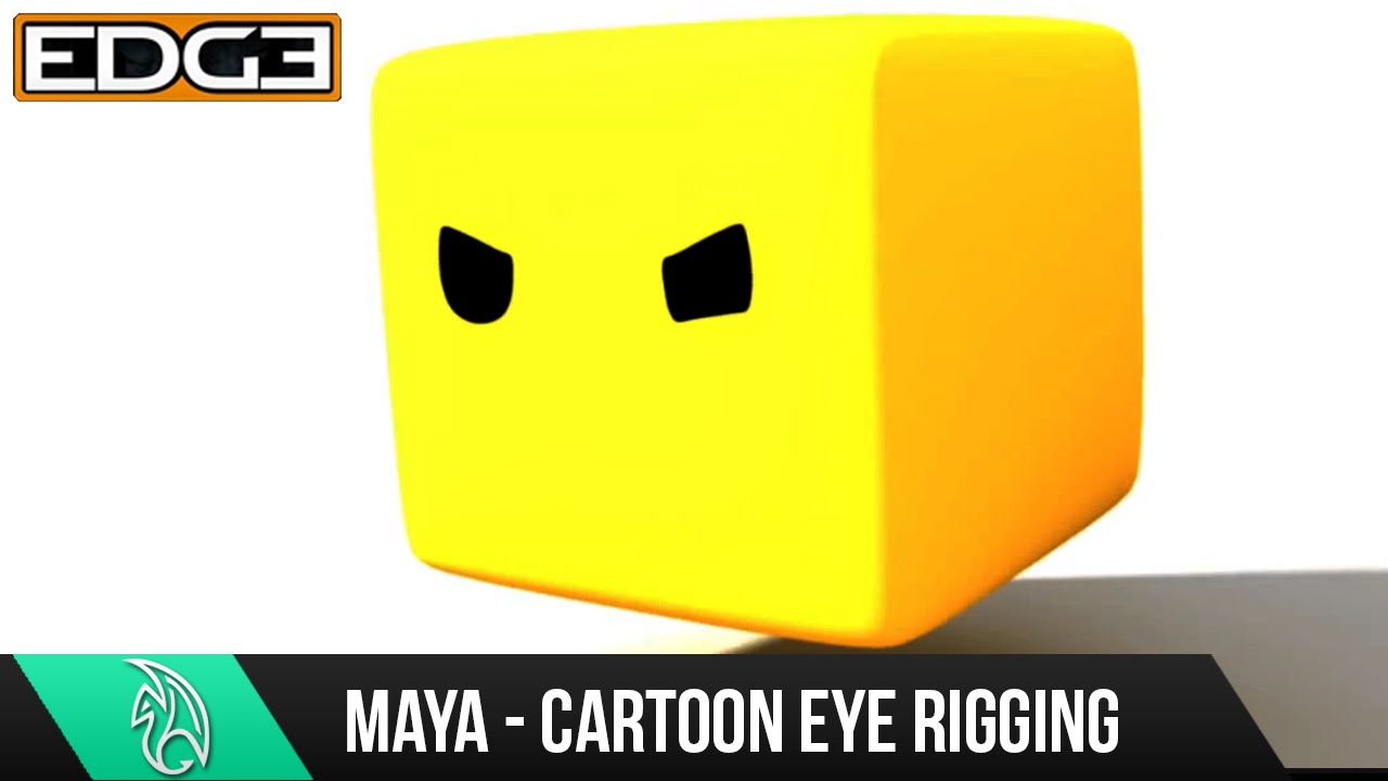 Maya Rigging Tutorial - Cartoon Eye Rig - Part 1 HD