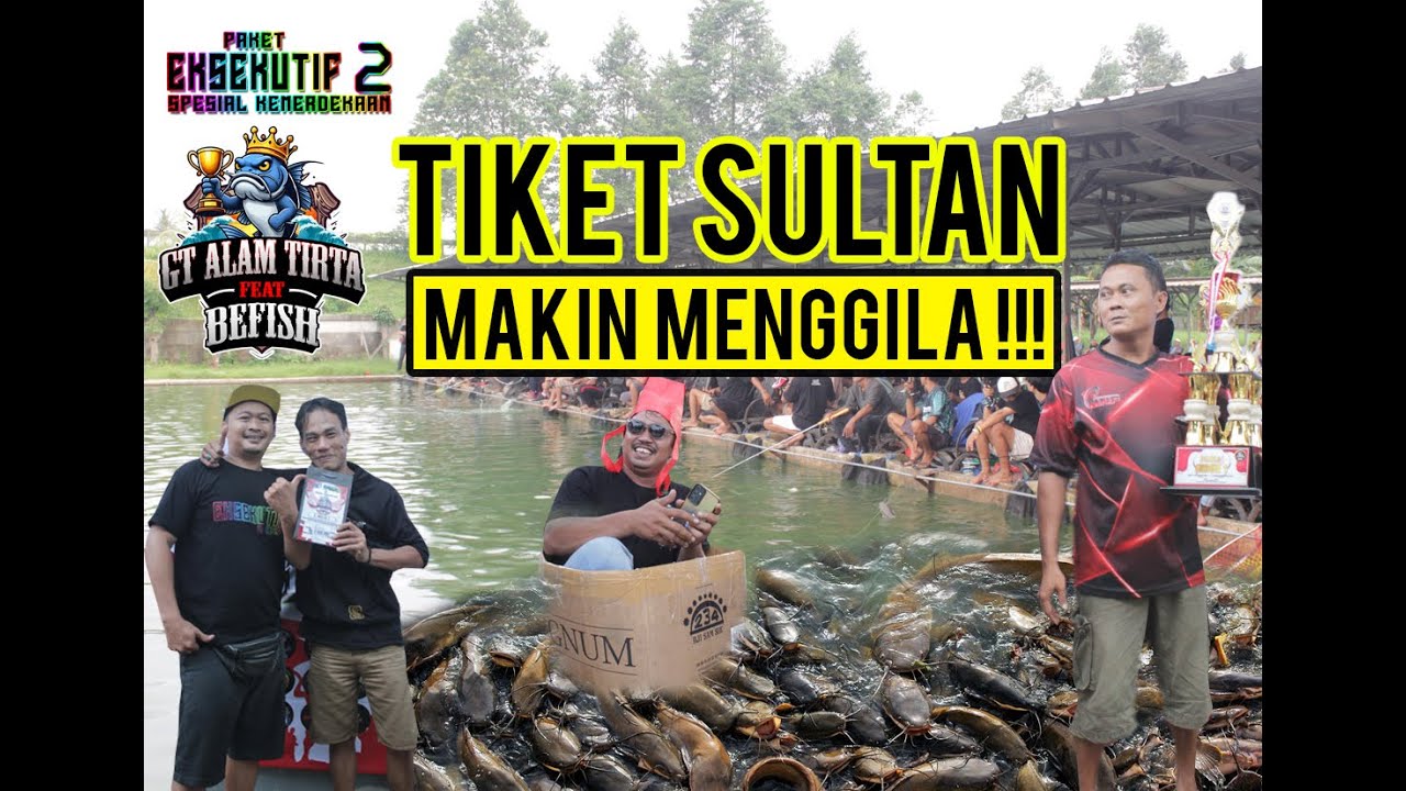 VIRAL..!!! TIKET SULTAN MAKIN MENGGILA 