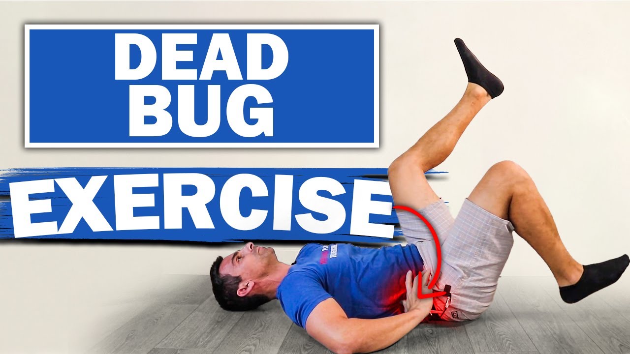 How to Modify Deadbug Exercise for Lower Back & Hip Pain