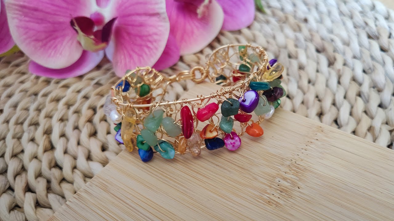 Como Hacer Bracelet en alambrismo