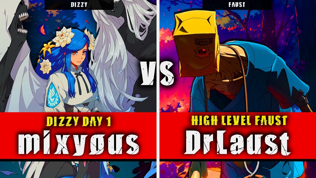 GGST | mixyous (Dizzy) VS DrLaust (Faust) | Guilty Gear Strive High level gameplay