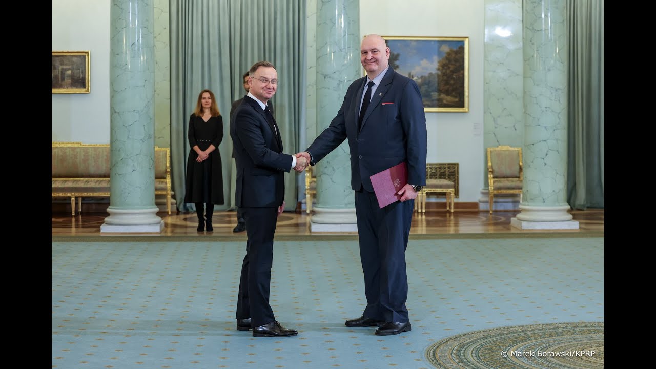 Pałac Prezydencki | Uroczystość powołania Prezesa Trybunału Konstytucyjnego