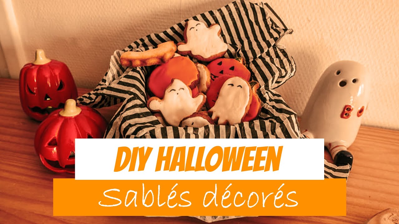 Recette de sablés décorés spécial Halloween 👻🎃