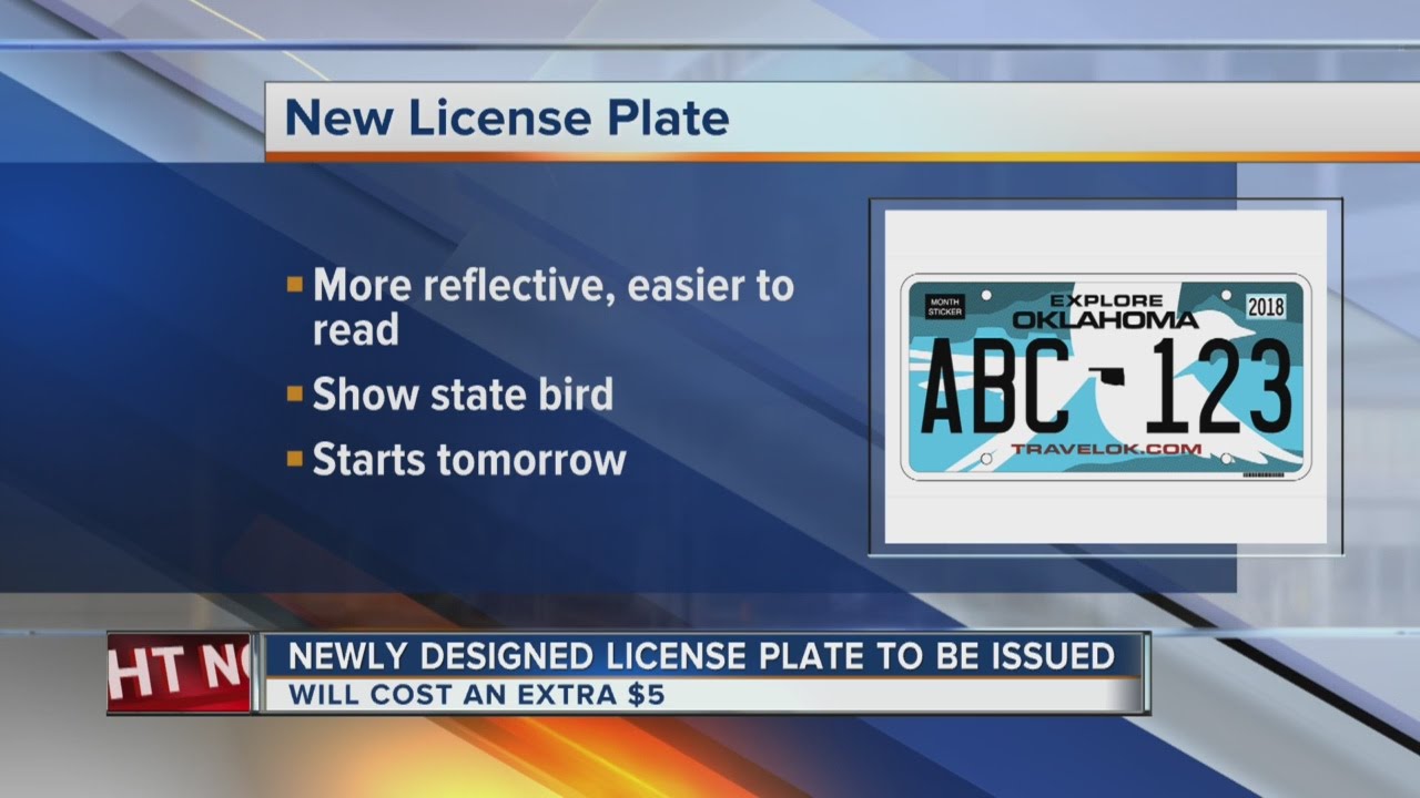 Oklahoma to begin reissuing new license plates