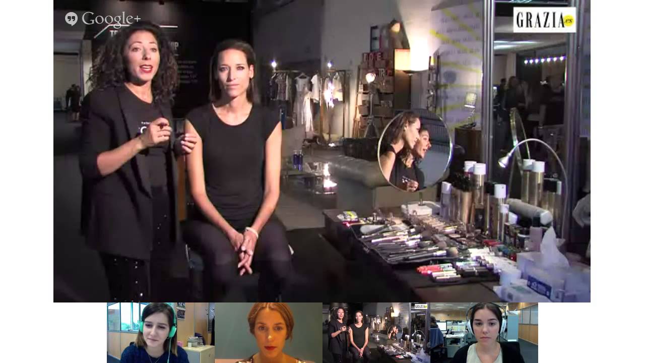 Grazia en MBFW con Rebeca Lombardo de L'Orèal
