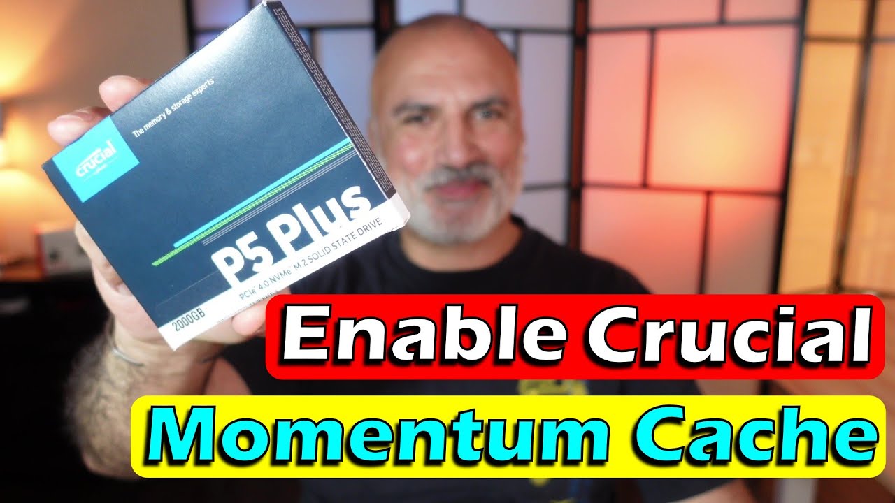 How to enable Crucial Momentum Cache & important precautions