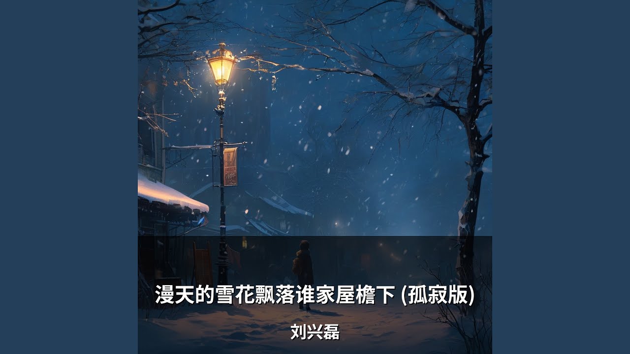 漫天的雪花飘落谁家屋檐下 (孤寂版)