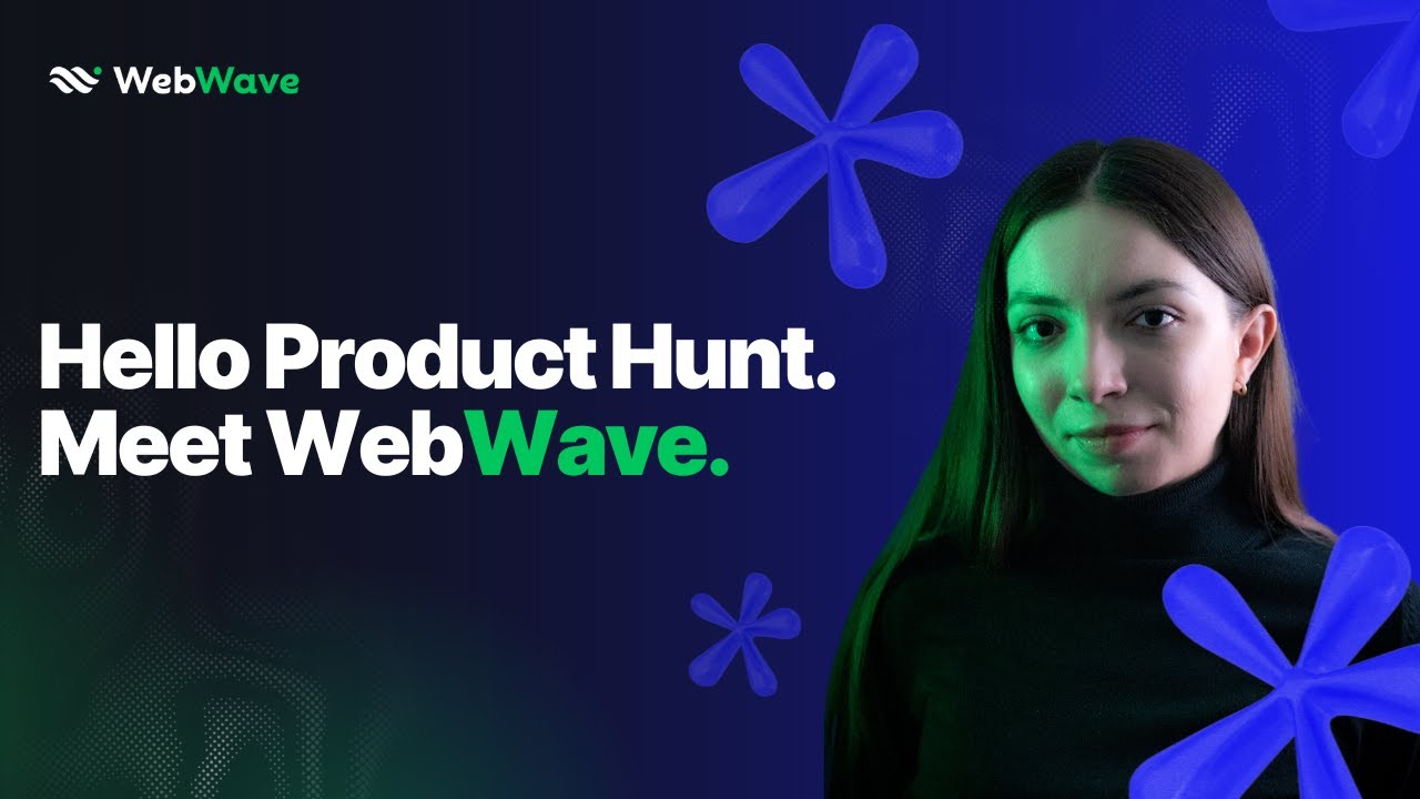 Hello Product Hunt. Meet WebWave drag and drop website builder