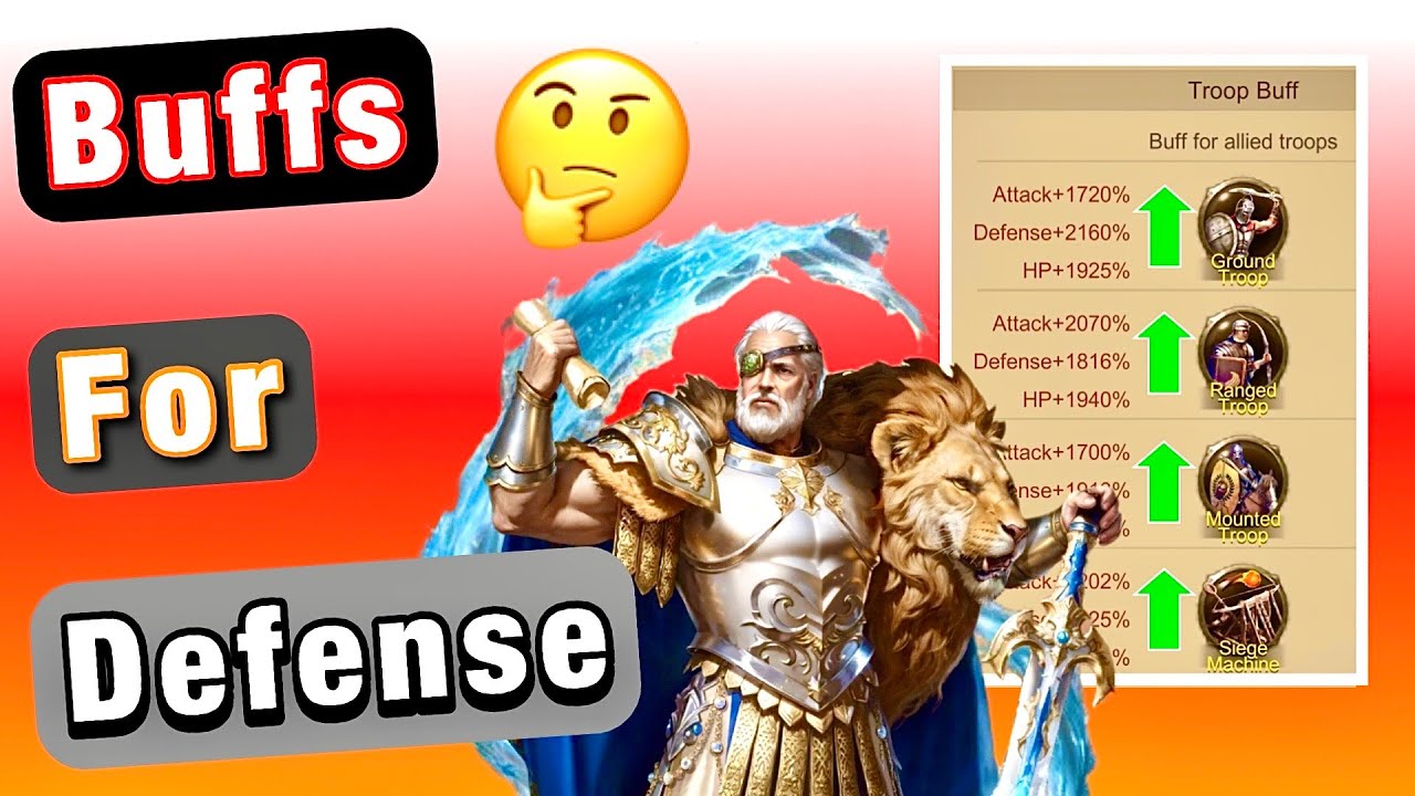 How to Build a GOOD Defense - Defensive Buffs (Part 2)