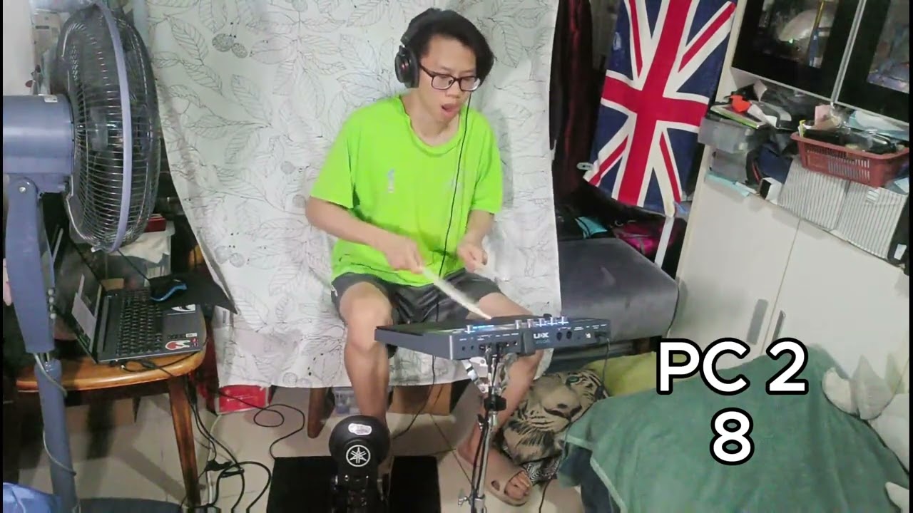 Drum jam #343 - Teeth ( 5 SOS )