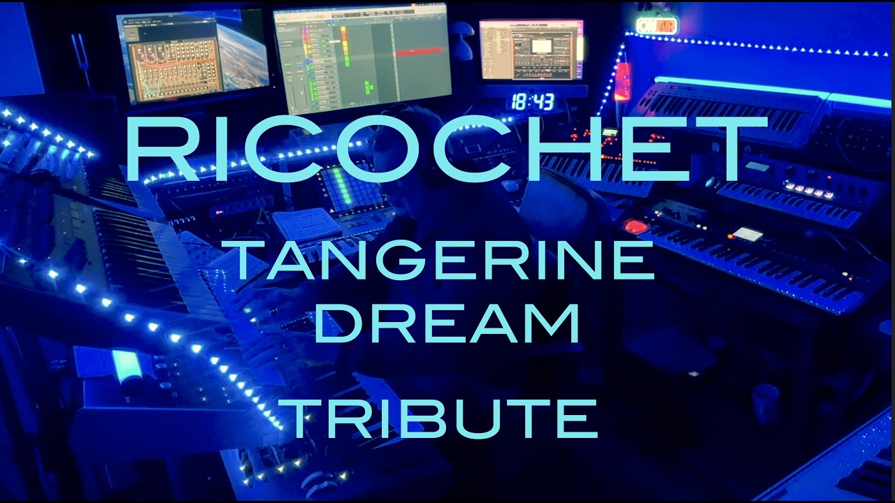RICOCHET TANGERINE DREAM - A tribute to the legendary Tangerine Dream #Tangerinedream #Ricochet