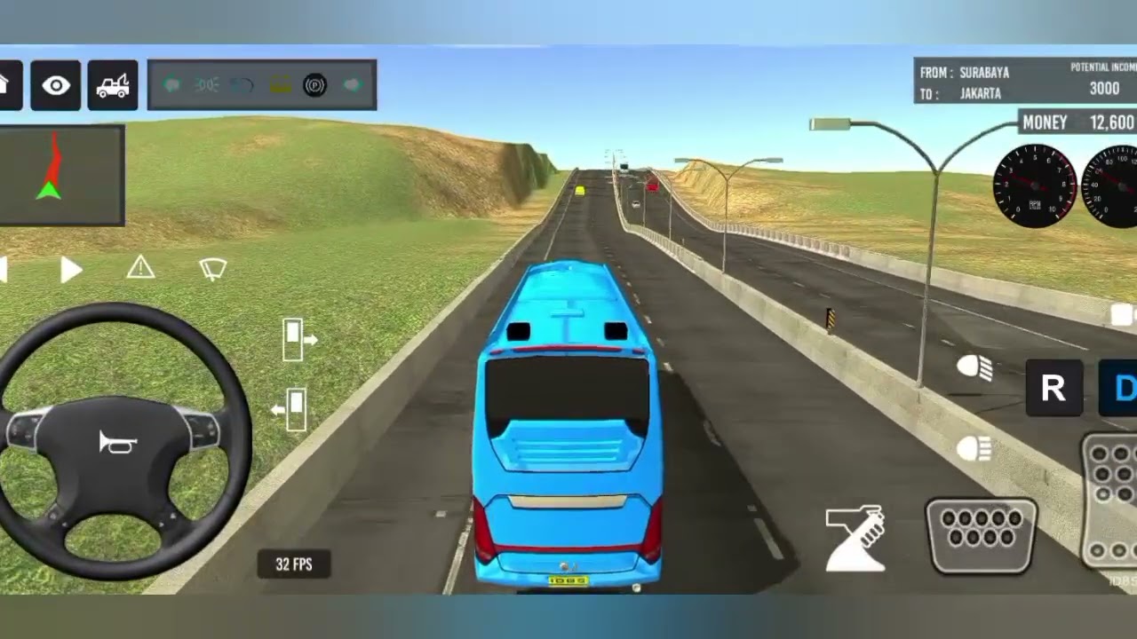 Euro Coach Bus Simulator 😱🚌 || New Coach Bus Simulator ( Android Gameplay )
