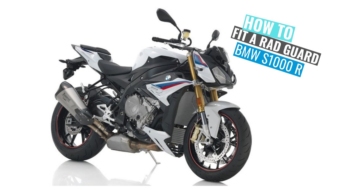 BMW S1000R 2014 - 2020 Rad Guard Fitting Instructions