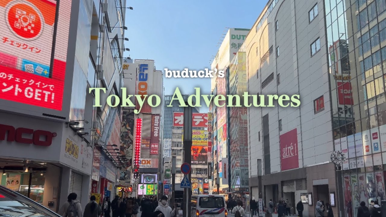 [vlog] A Day Trip to Tokyo 🗼🚆🧑‍🧑‍🧒‍🧒도쿄 여행 브이로그 | yakiniku, shibuya, donki