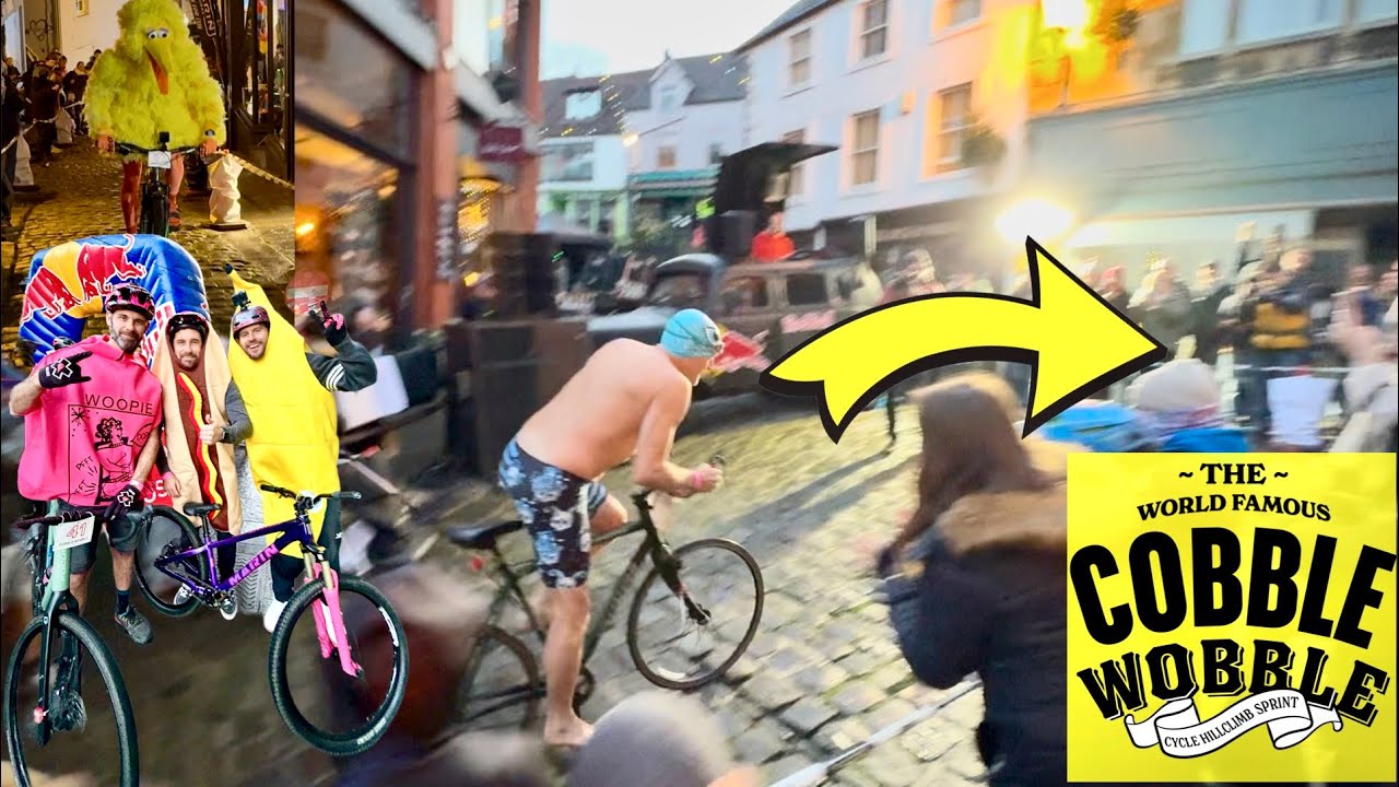 ЭТА ГОНКА ДЕЙСТВИТЕЛЬНО СМЕШНАЯ - ОТ COBBLE WOBBLE 2025!