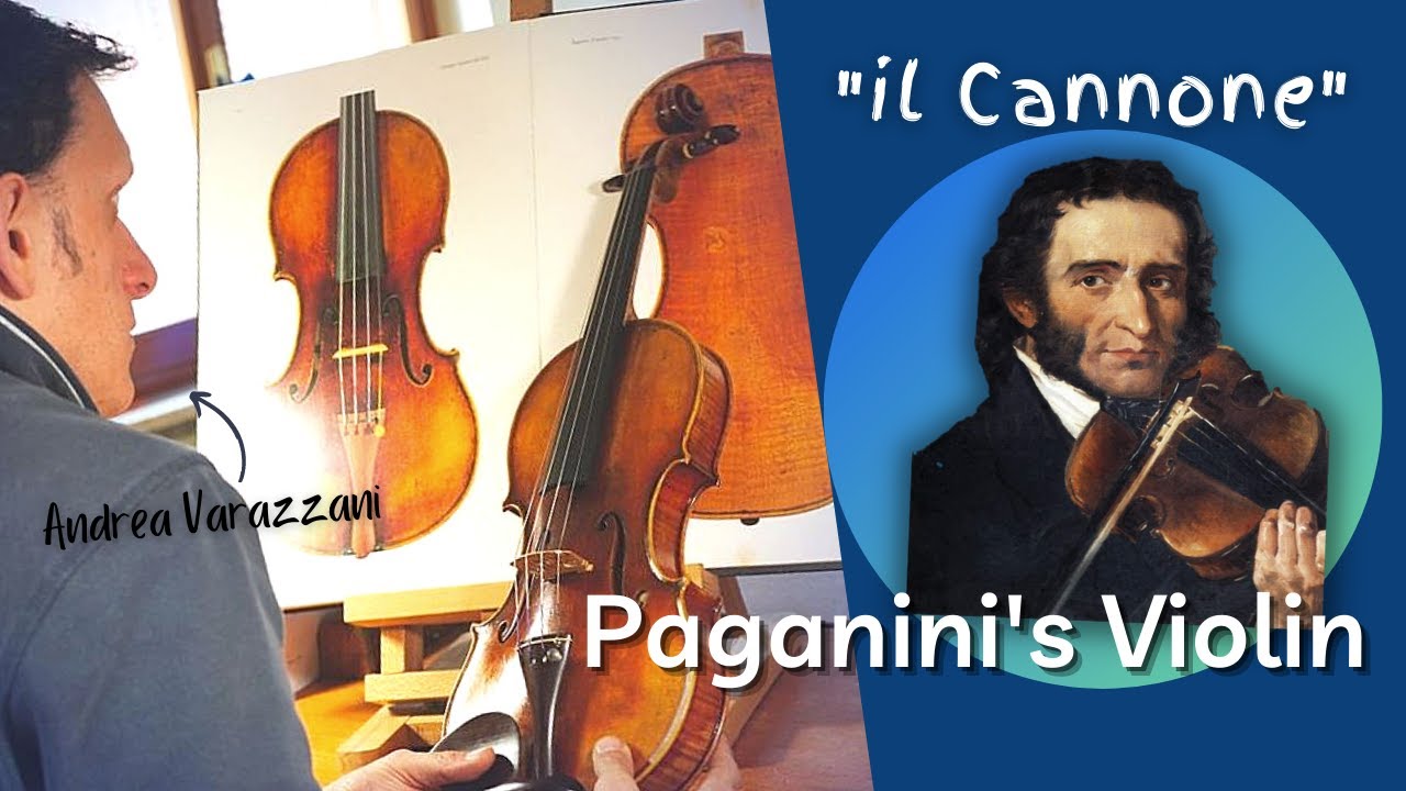 PAGANINI'S VIOLIN - IL CANNONE copy by Andrea Varazzani