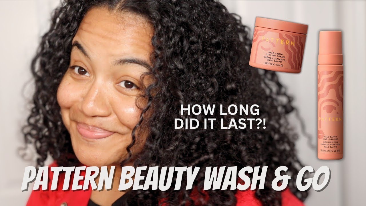Wash and Go using Pattern Beauty Palo Santo Styling Cream and Mousse….How many days did it last?!