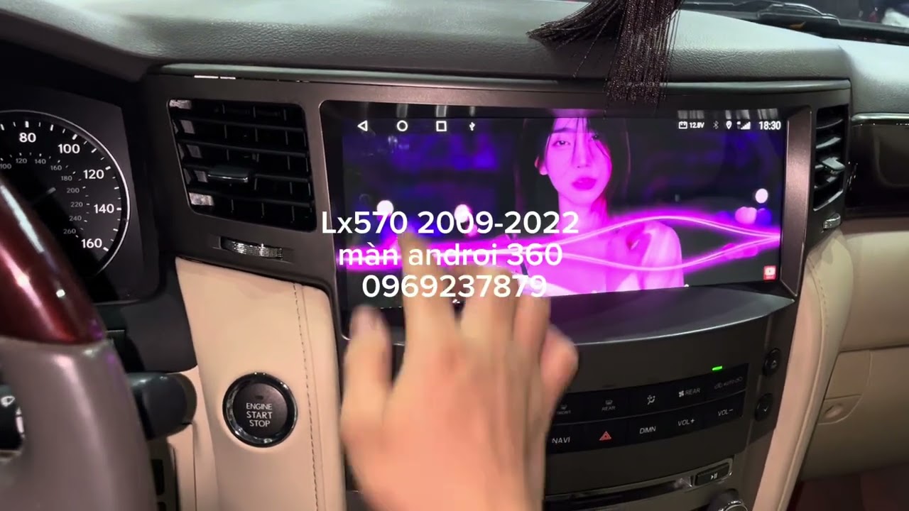 Chuyên lắp màn hình androi camera 360 độ cho Lexus Lx570 2009-2022. Tại Tphcm.