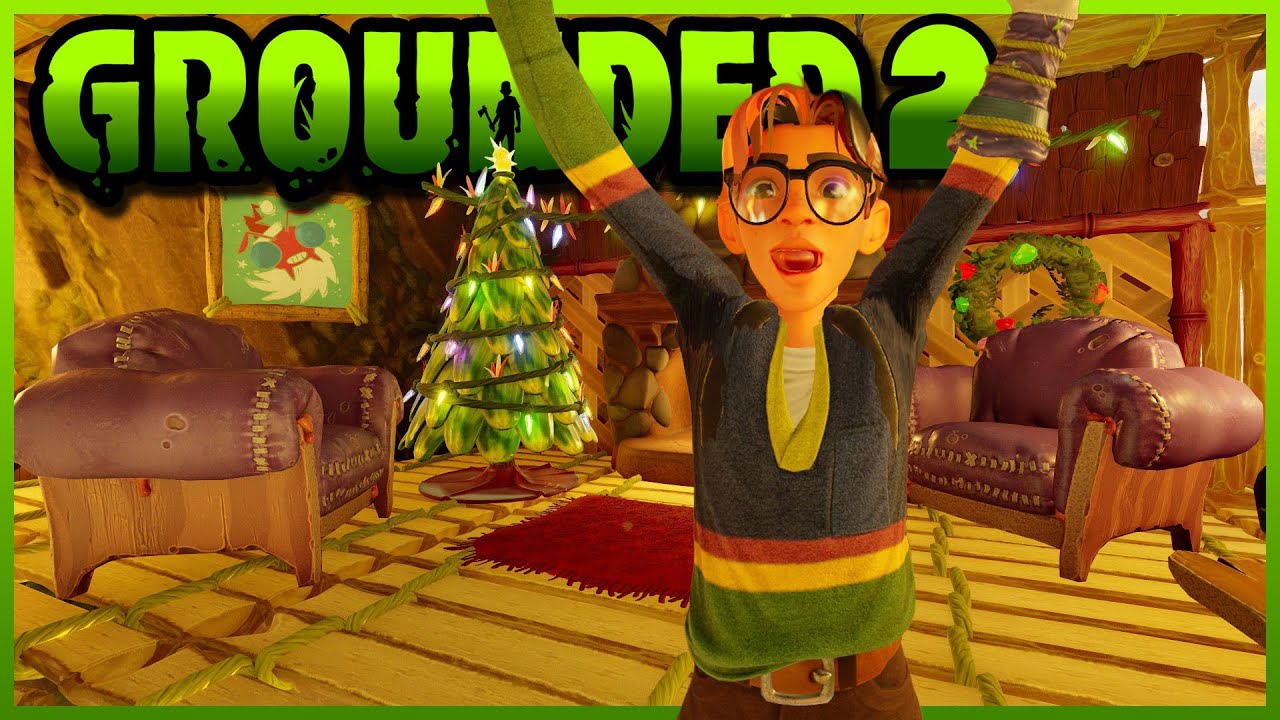 Обновление Grounded Holiday уже здесь, и оно отличное! — Геймплей Grounded 2!