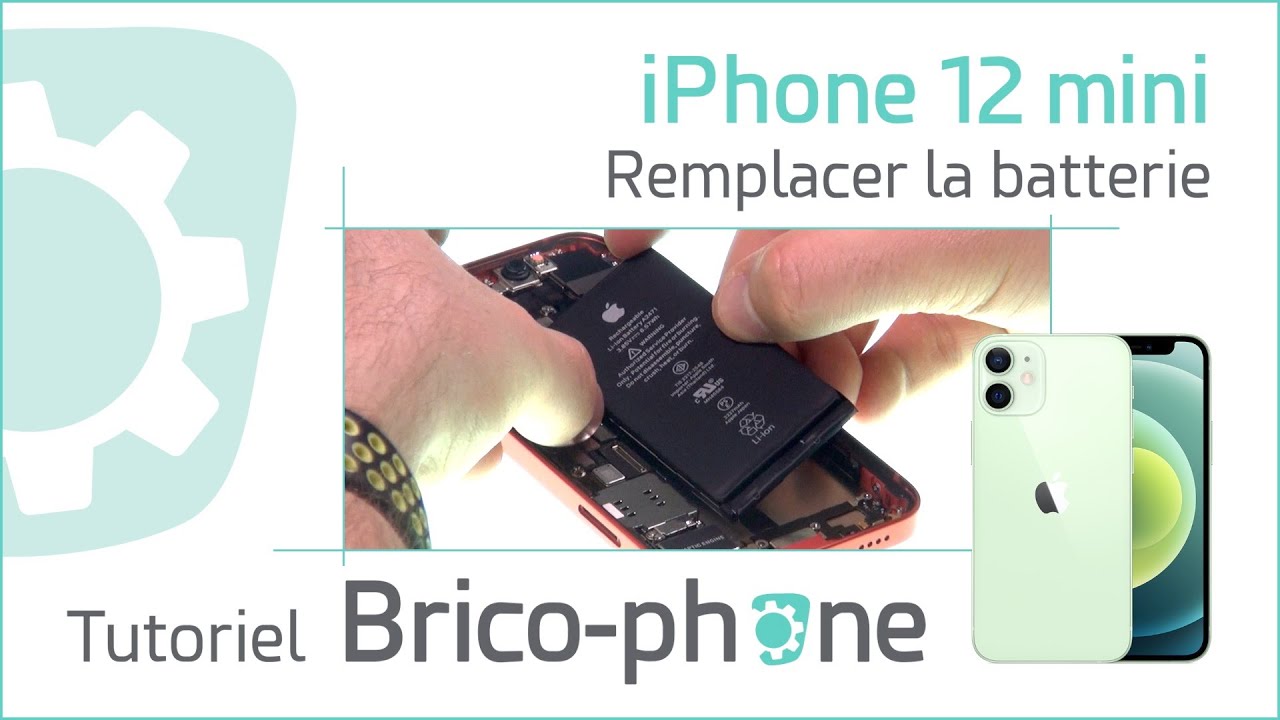 Comment changer la batterie IPHONE 12 MINI ? (Facilement)