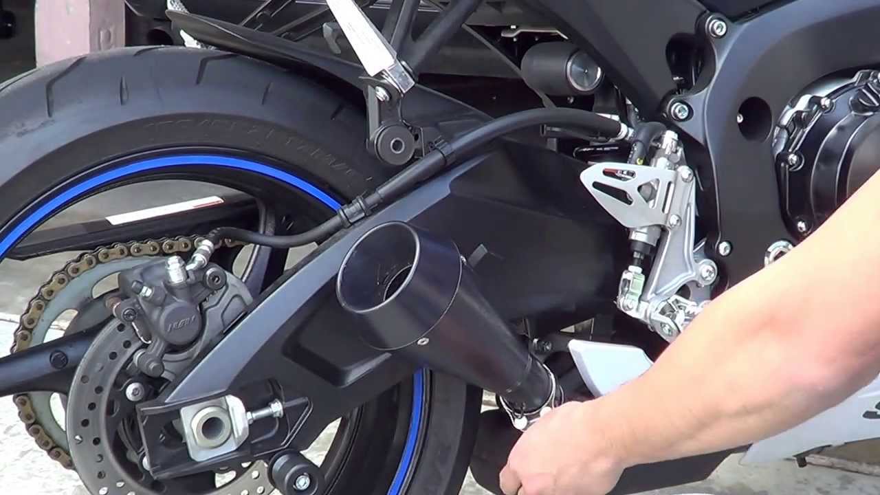 How to Instsall M4 Exhaust On GSXR 600/750 L1-L4