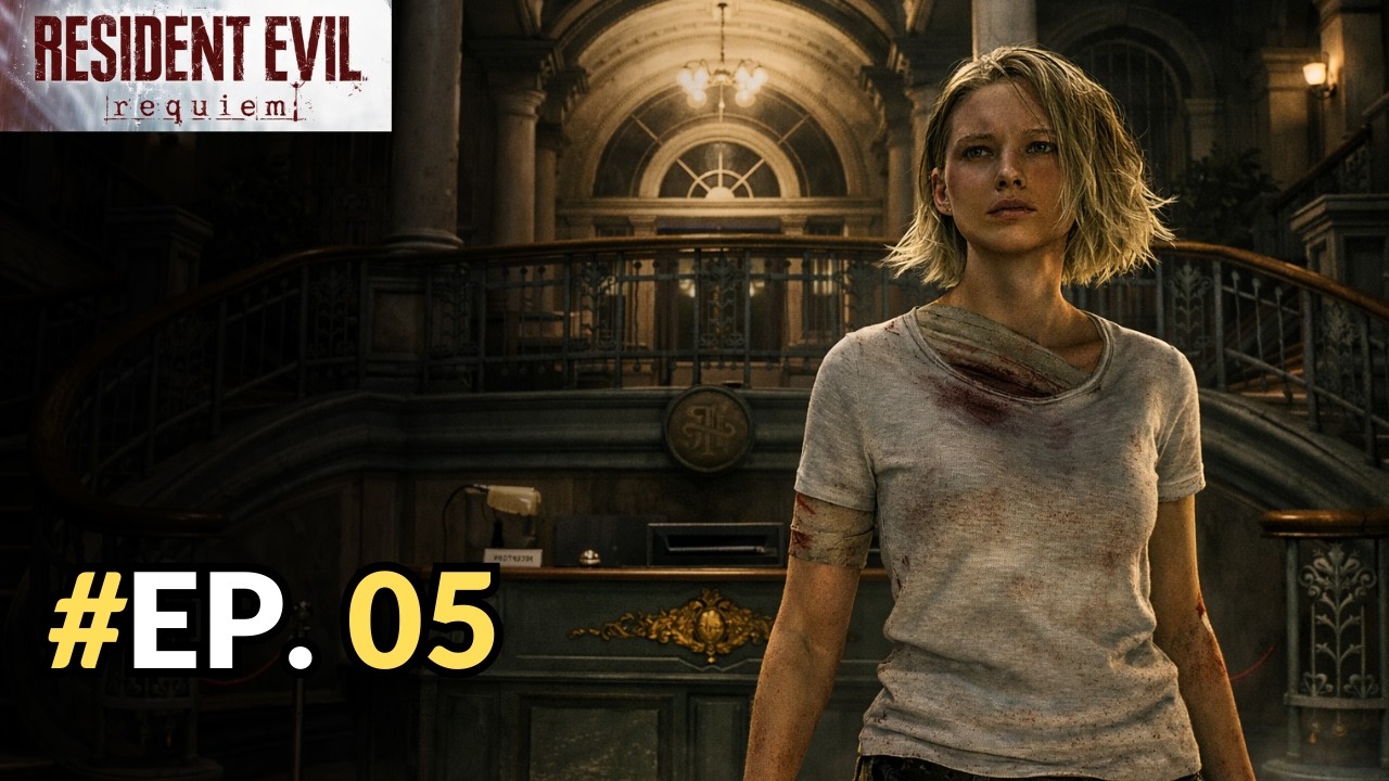 🔴AO VIVO🔴 EP 05 Será a Saída? | RESIDENT EVIL REQUIEM!