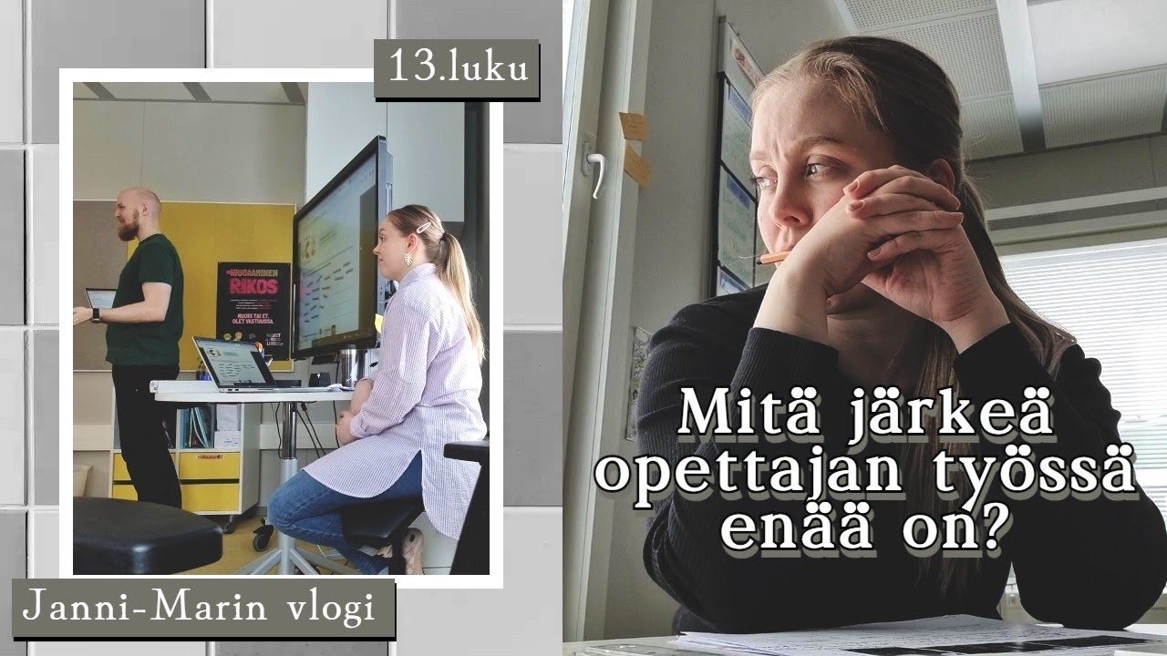 SUOMALAISEN KOULUN PIMEÄ VIIKKO 🕊️ | VLOGI