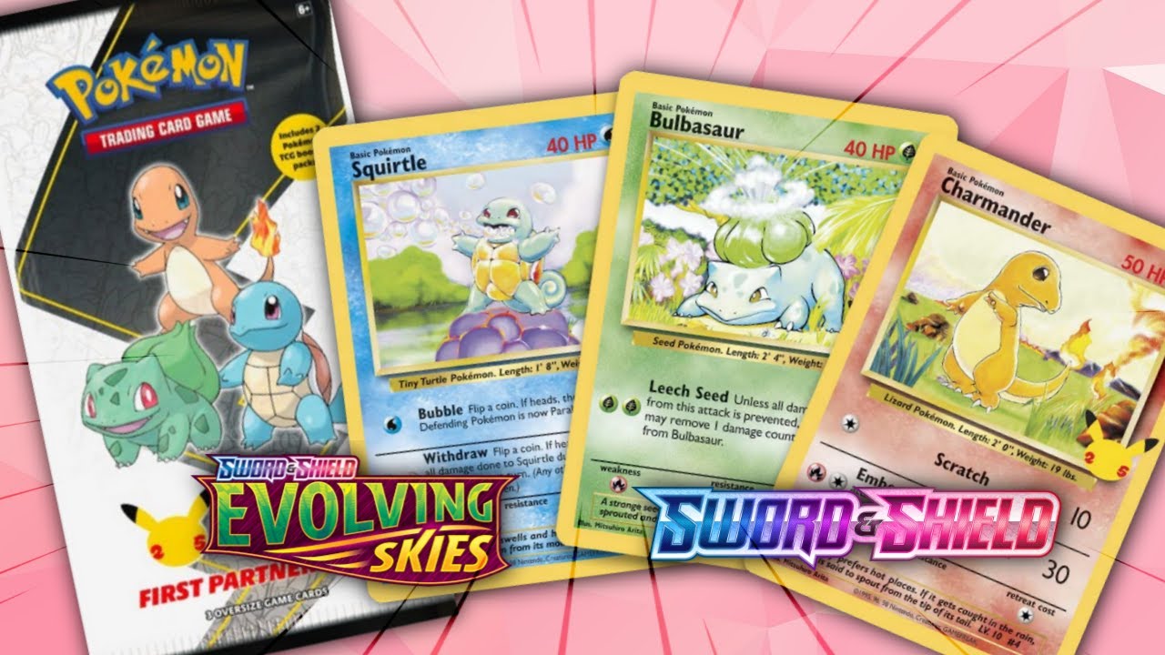 Opening a Pokémon First Partner Pack (Kanto)