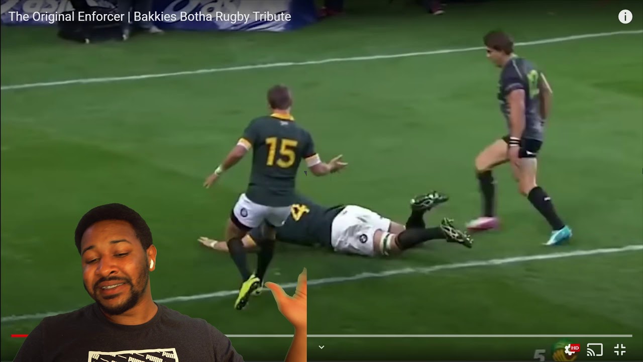 THE ENFORCER!!! | BAKKIES BOTHA | REACTION!!!