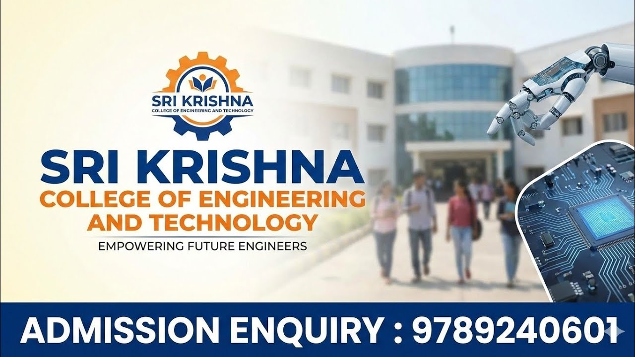 SRI KIRSHNA COLLEGE OF ENGINEERING AND TECHNOLOGY  | Fees Structure | Course offer 