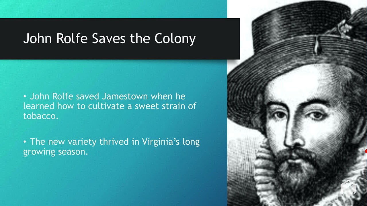 Tobacco and Slavery in Colonial Virginia