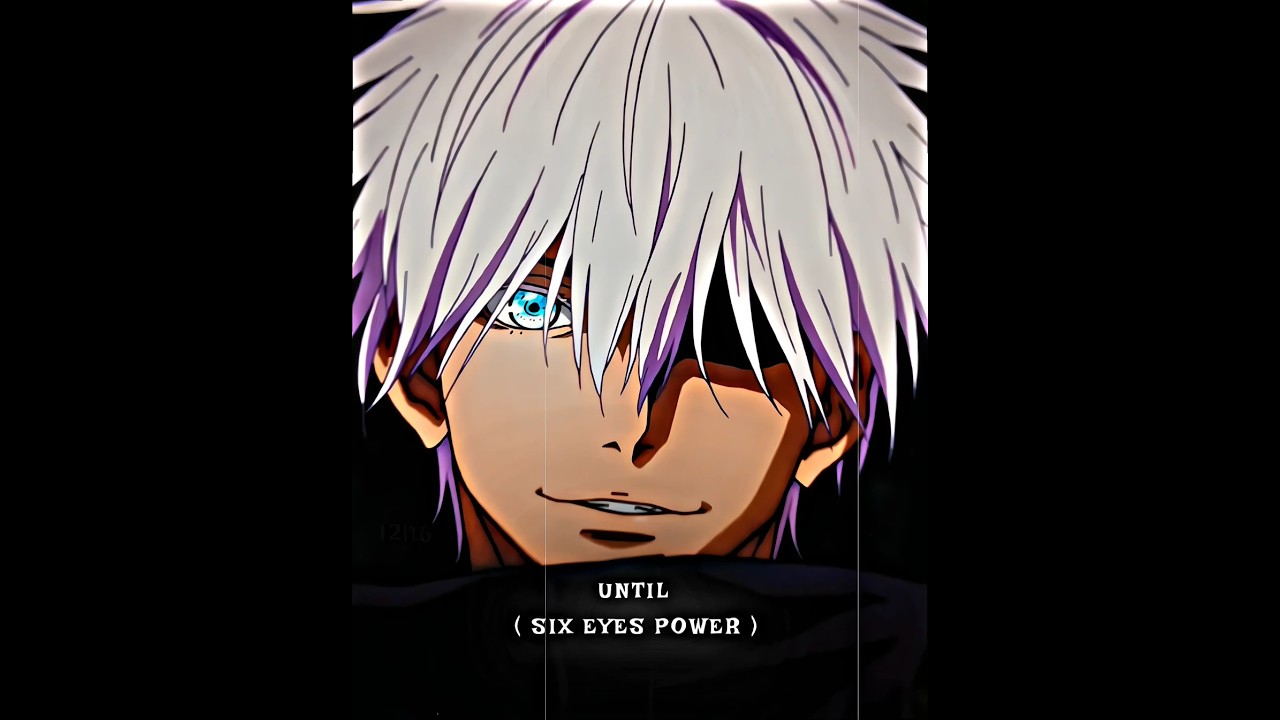 Gojo ( Six Eyes Power ) 💀 [] Jujutsu kaisen [] Trollface #skulledit #shorts #trolledit