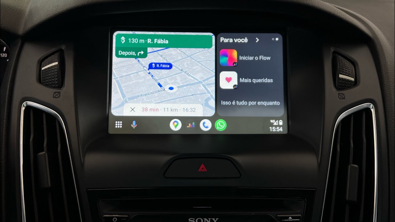 Ford Focus 2015 - Instalação Android Auto e CarPlay mídia original - ArtsomAuto