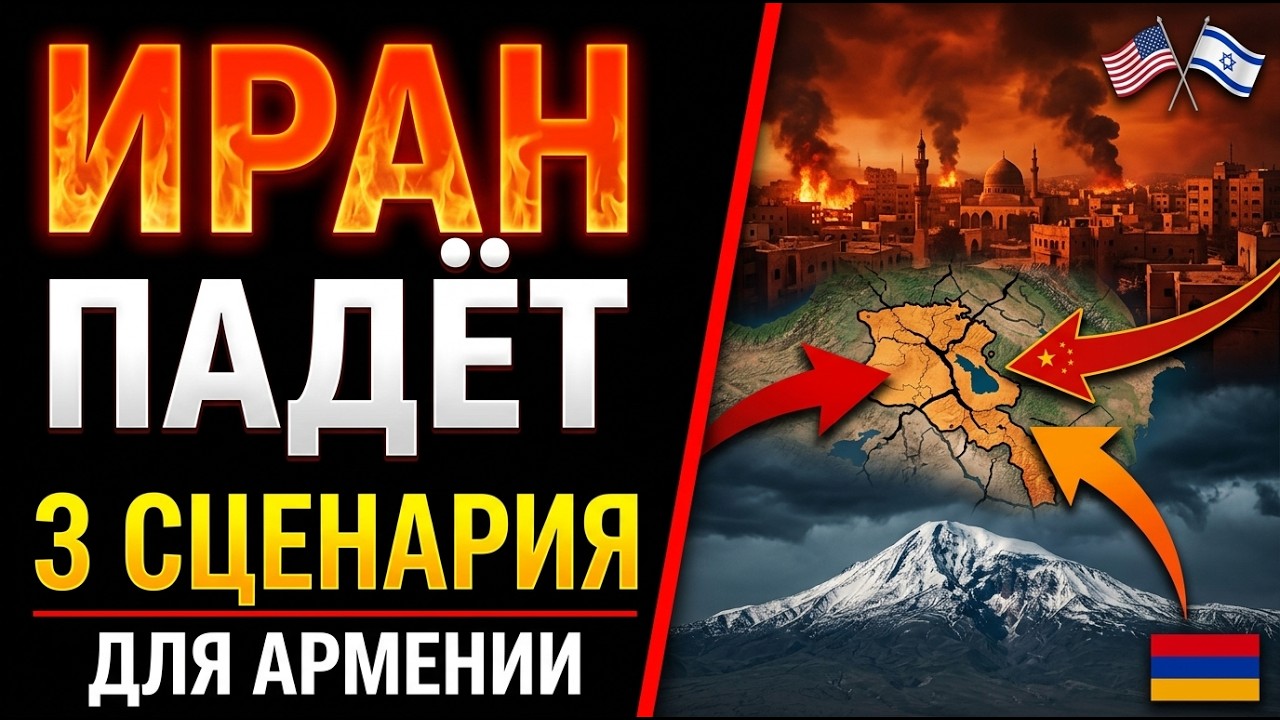 ВОЙНА С ИРАНОМ — 3 СЦЕНАРИЯ ДЛЯ АРМЕНИИ. КТО ЗАПОЛНИТ ВАКУУМ