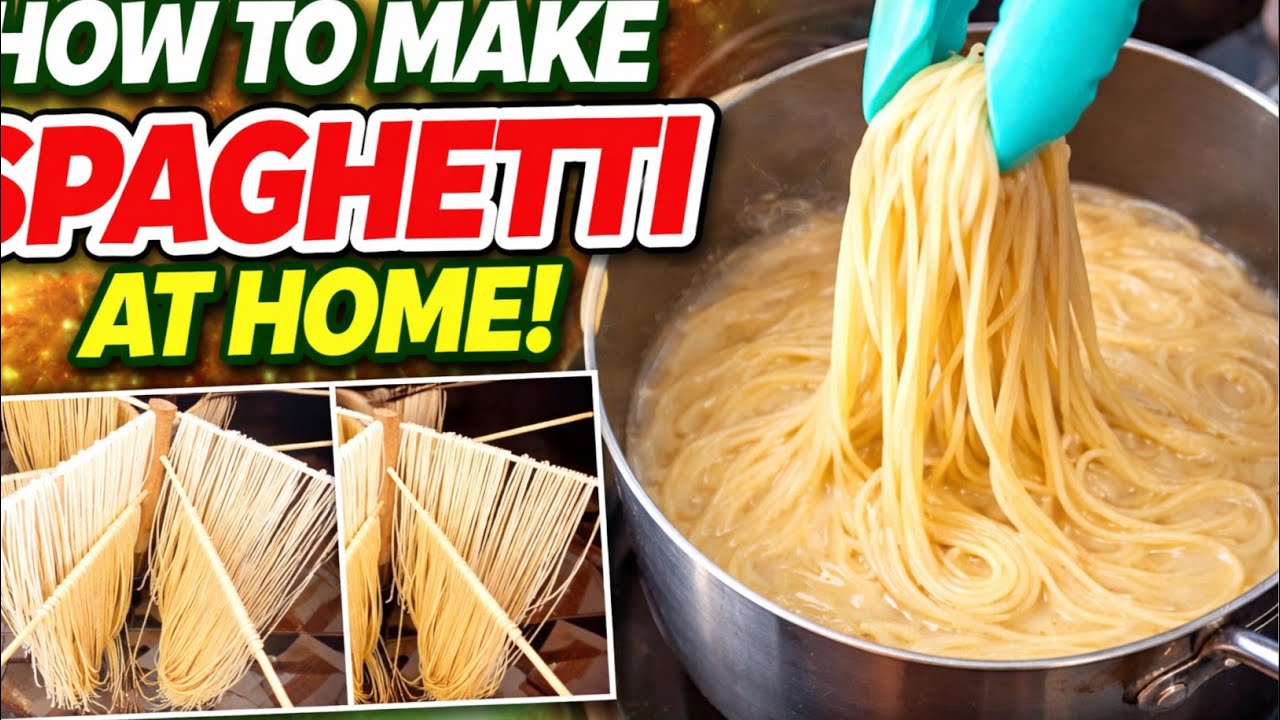 How to Make Spaghetti at Home | Easy Step-by-Step Homemade Spaghetti Recipe