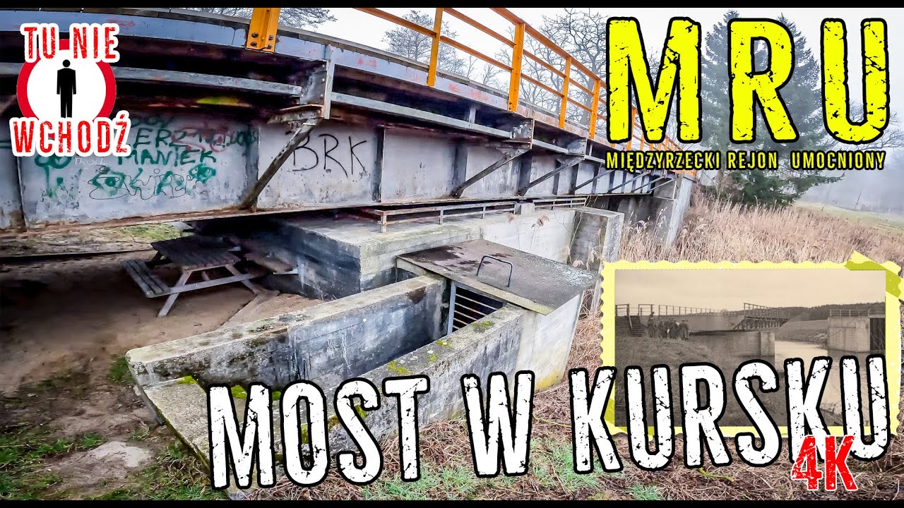 MRU - Drehbrücke D-724 - Brama do systemu umocnień.  - Bunkry - Kursko