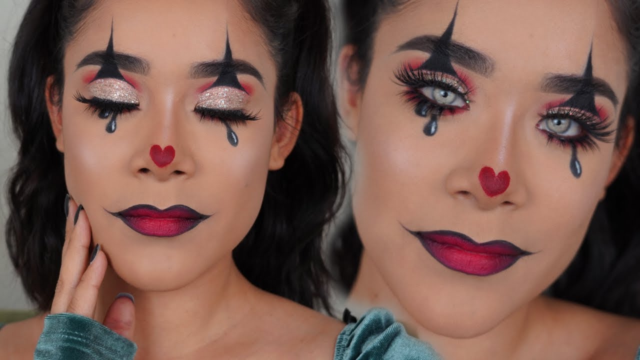 Payasita Facil Para Halloween | PRINCIPIANTES