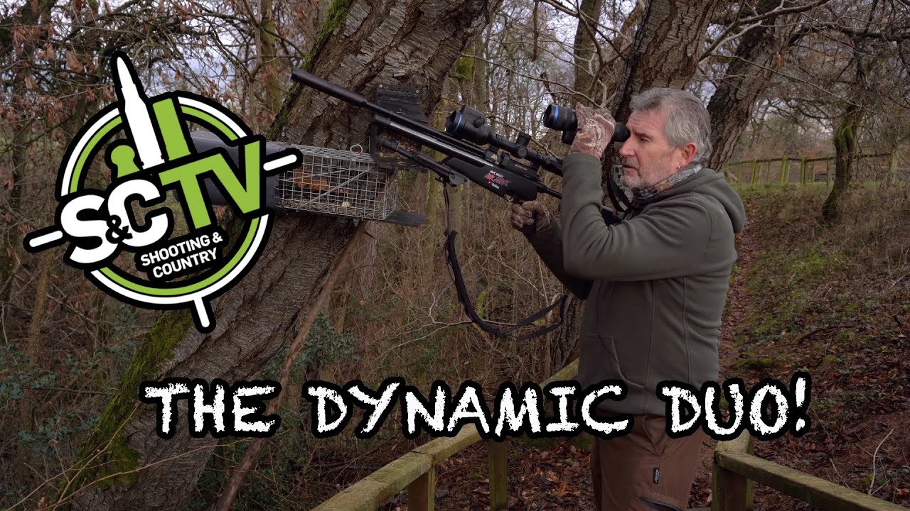 The Dynamic Duo! I Mick Garvey heads out after some winter squirrels.