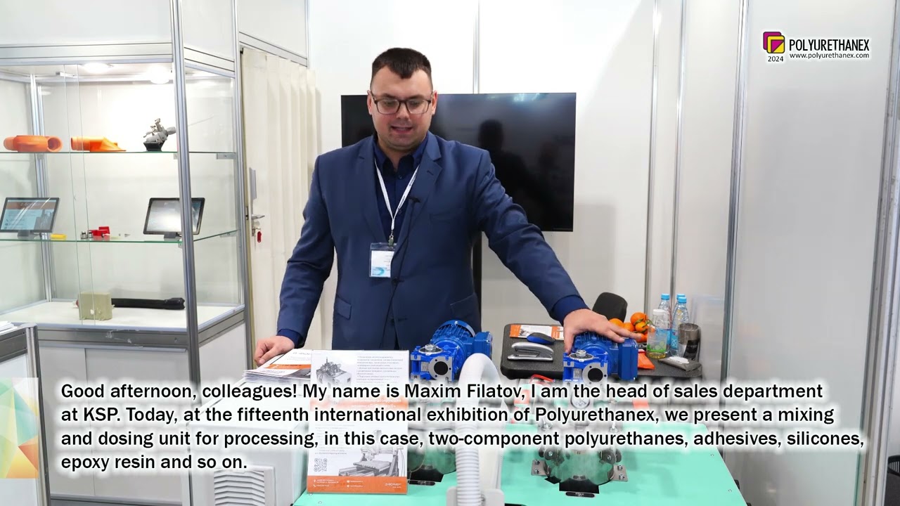 Maxim Filatov (D-Former / Balashikha, Russia) interview at the 15th Polyurethanex 2024 Exhibition